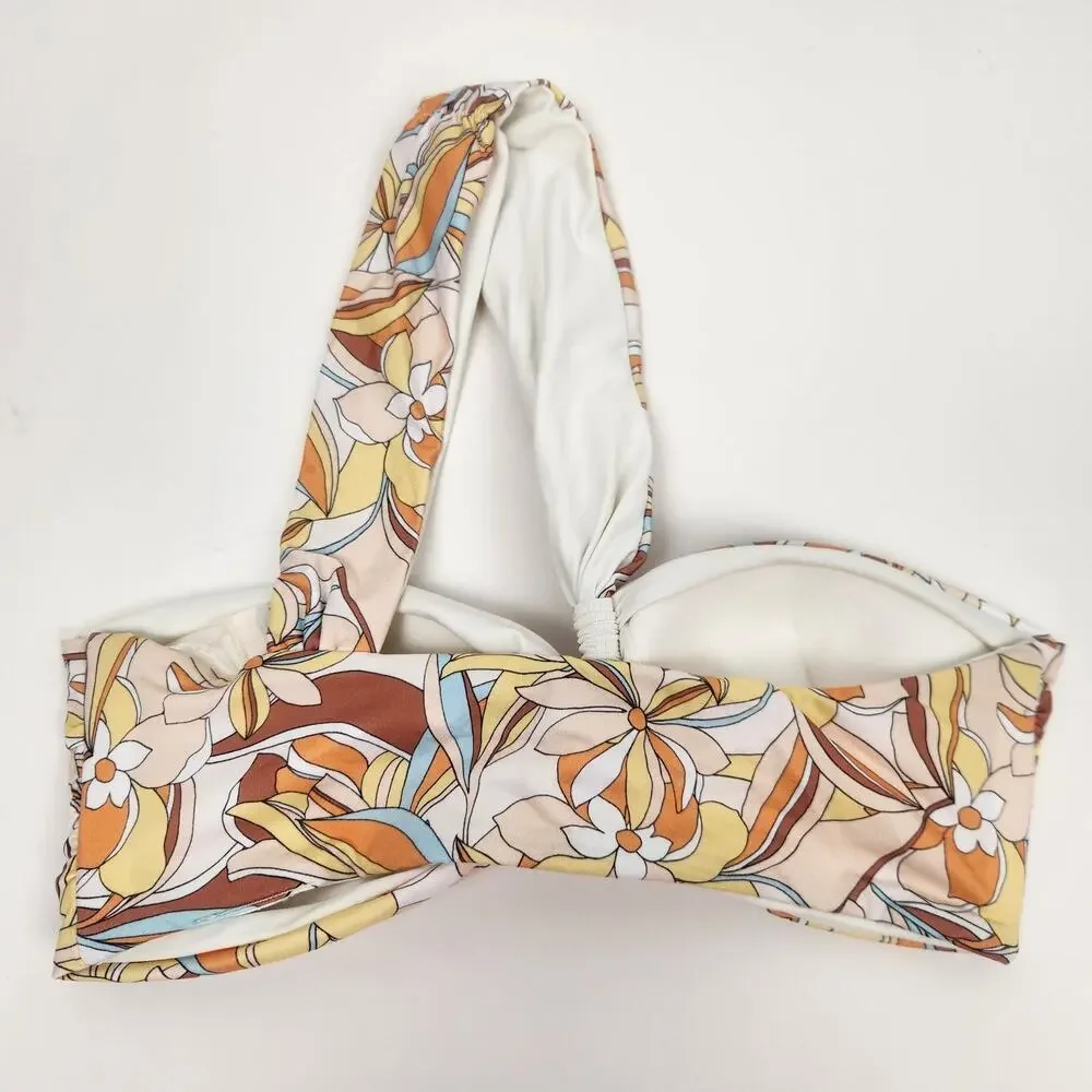 L*Space Mick Bikini Top in Soulshine Floral Size Small One Shoulder NWT